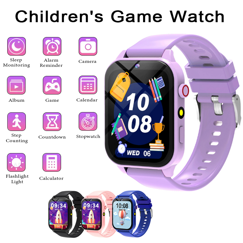 Smartwatch Children's Games Wa - مراجعة Smartwatch Watches For Kid Boy With Alarm وسعره