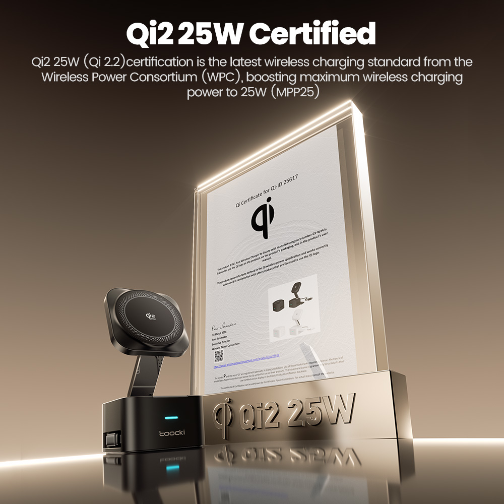 Toocki QI2.2 25W Wireless Char - مراجعة Smartwatch Watches Compatible With Iphone وسعره