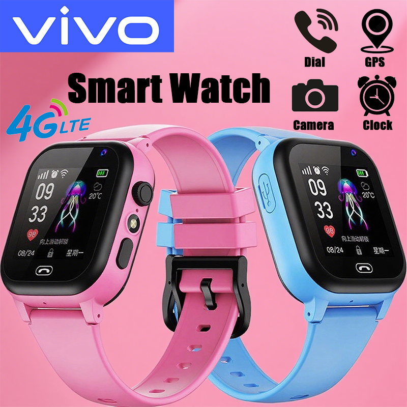 VIVO 4G Kids Smart Watch Mini  - مراجعة Smartwatch Watches For Kid Boy With Alarm وسعره
