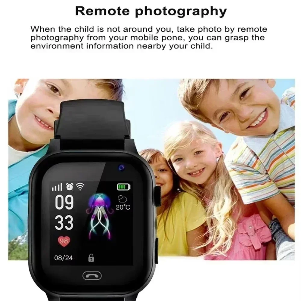 VIVO 4G Kids Smart Watch Mini  - مراجعة Smartwatch Watches For Kid Boy With Alarm وسعره