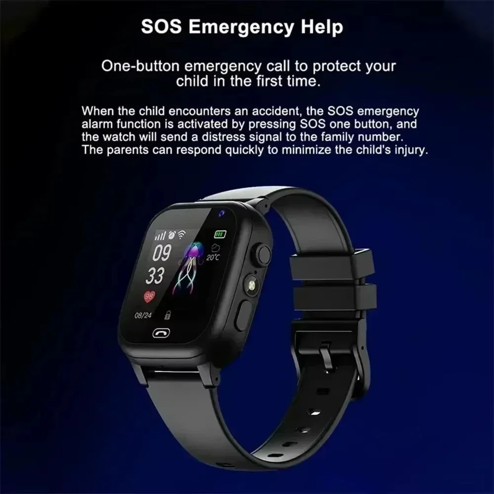 VIVO 4G Kids Smart Watch Mini  - مراجعة Smartwatch Watches For Kid Boy With Alarm وسعره