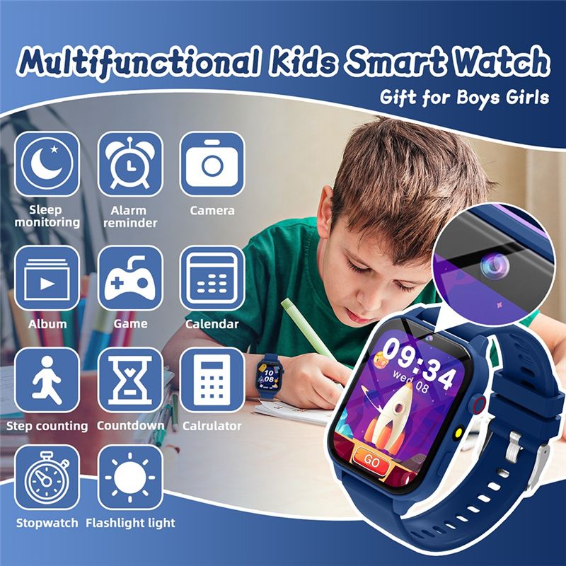 BNVN-Children Study Smartwatch - مراجعة Smartwatch Watches Useful Gift For Boys وسعره