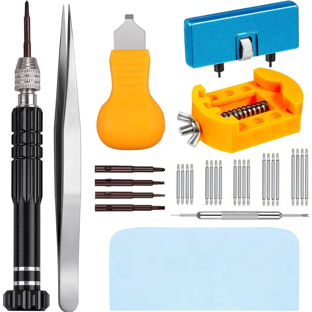32 pcs Watch Battery Replaceme - مراجعة Watchmaker Screwdriver وسعره