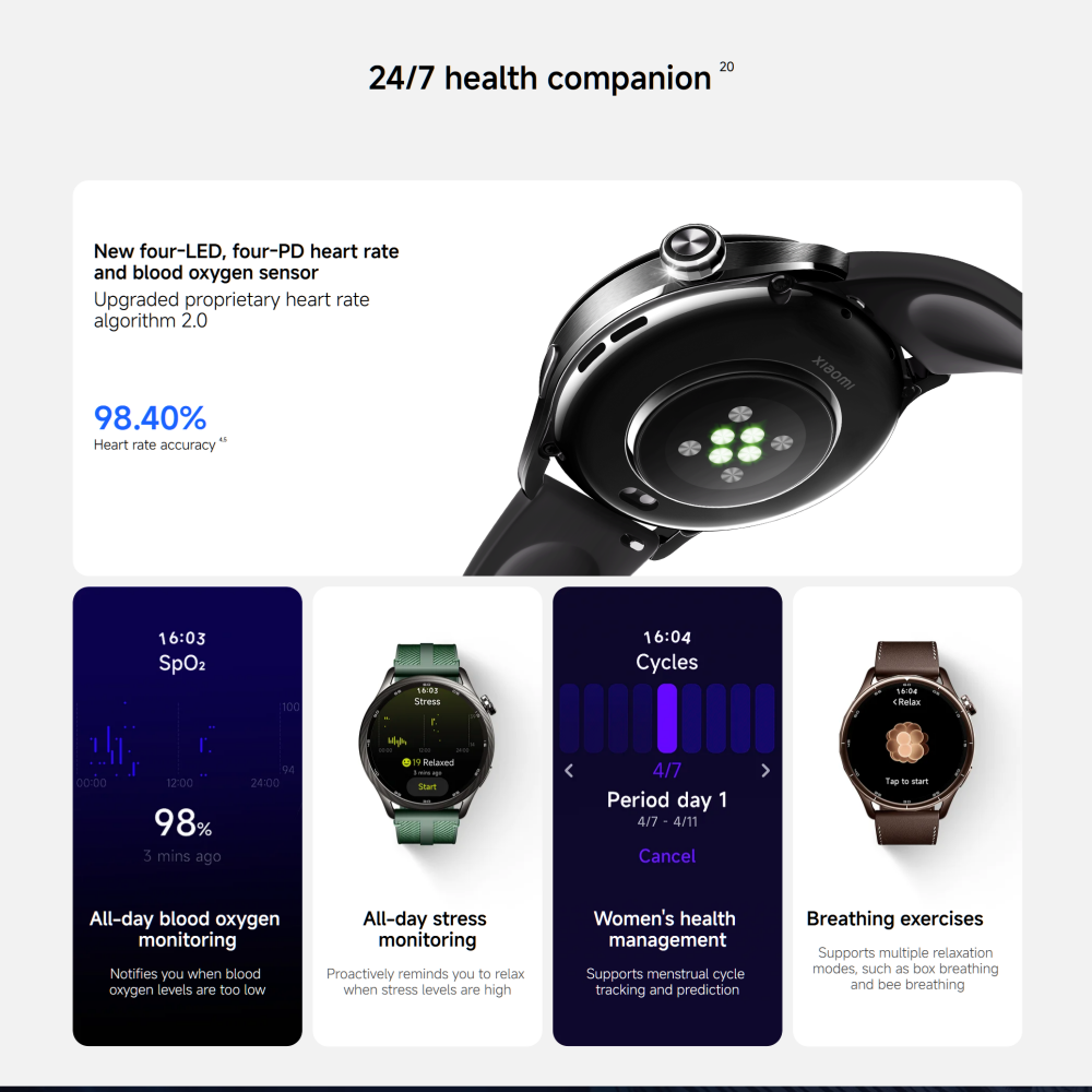 Global Version Xiaomi Watch S5 - مراجعة Timex Watches Smartwatch وسعره