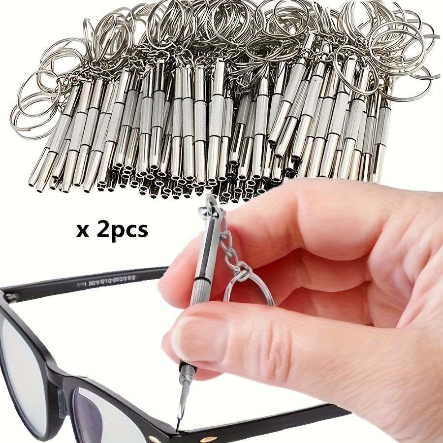Two steel glasses screwdrivers - مراجعة Watchmaker Screwdriver وسعره