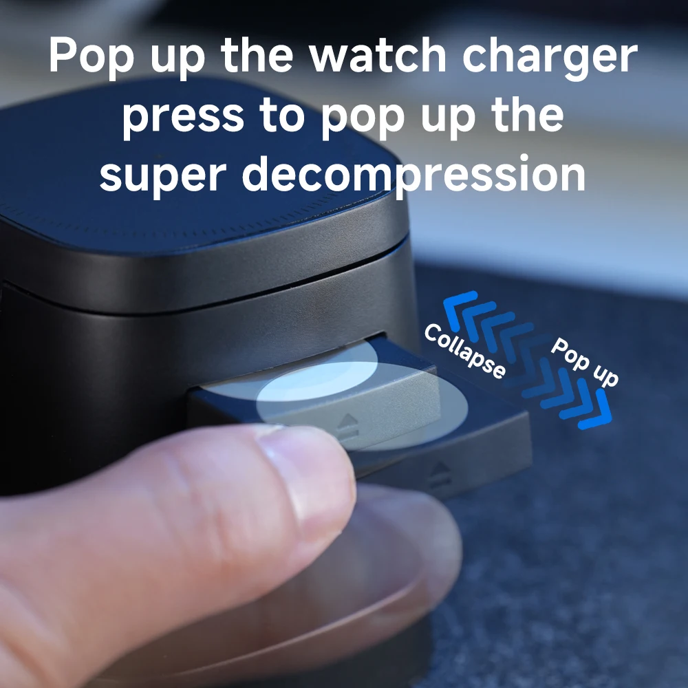 Magnetic 3 in 1 Wireless Charg - مراجعة Smartwatch Watches Compatible With Iphone وسعره