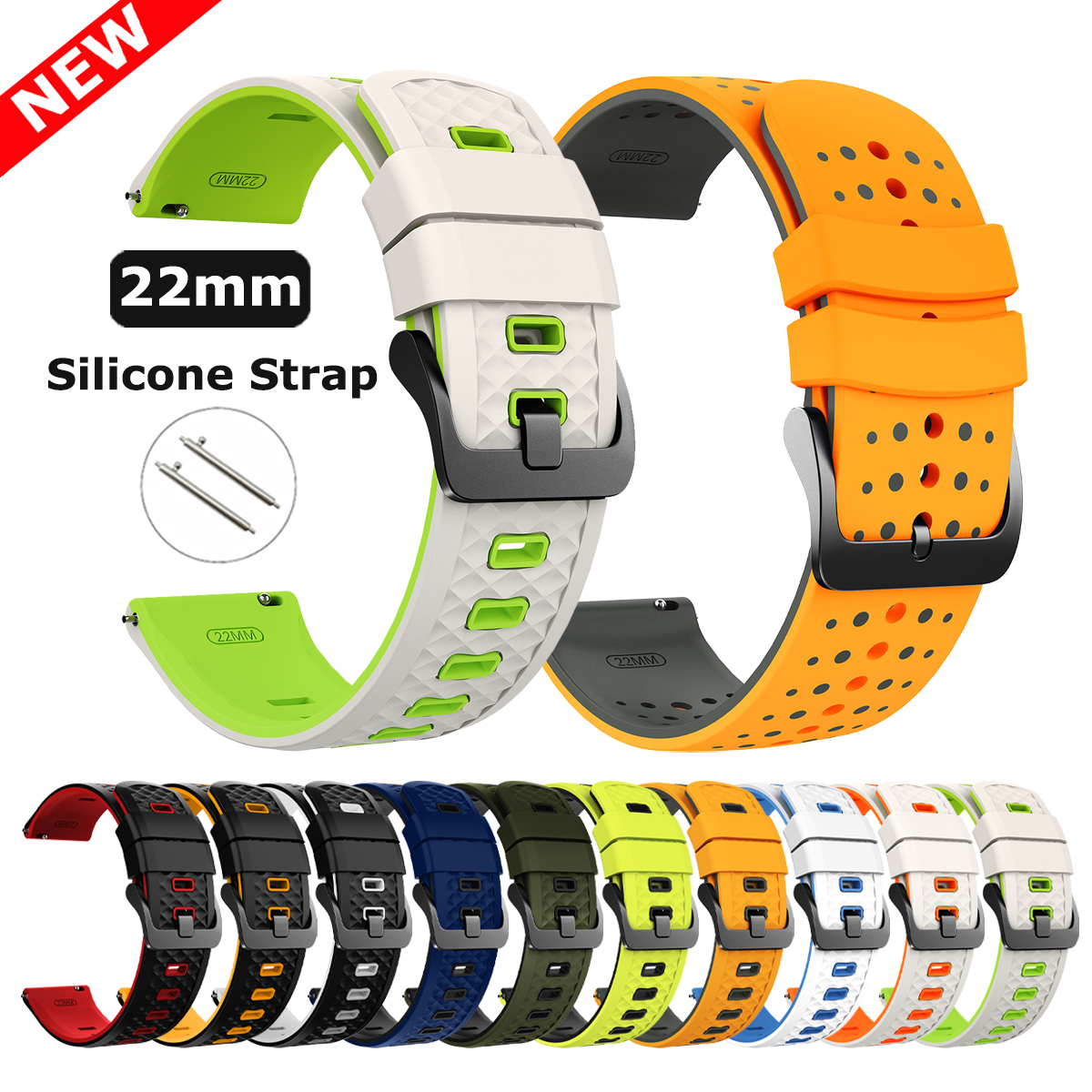 Silicone Strap 22mm For POLAR  - مراجعة Titan Watches Smartwatch وسعره
