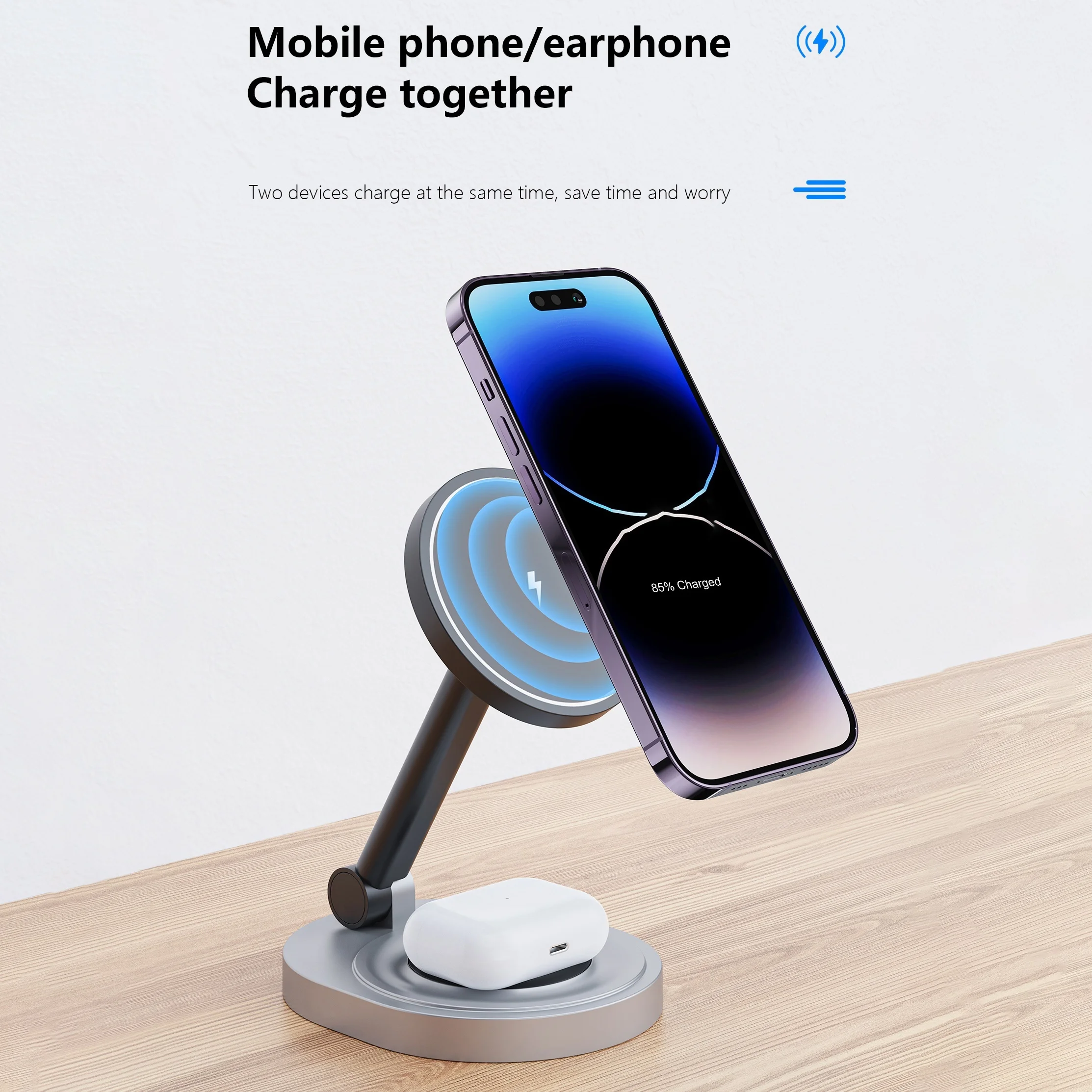 2 In 1 Magnetic Wireless Charg - مراجعة Smartwatch Apple Watch وسعره