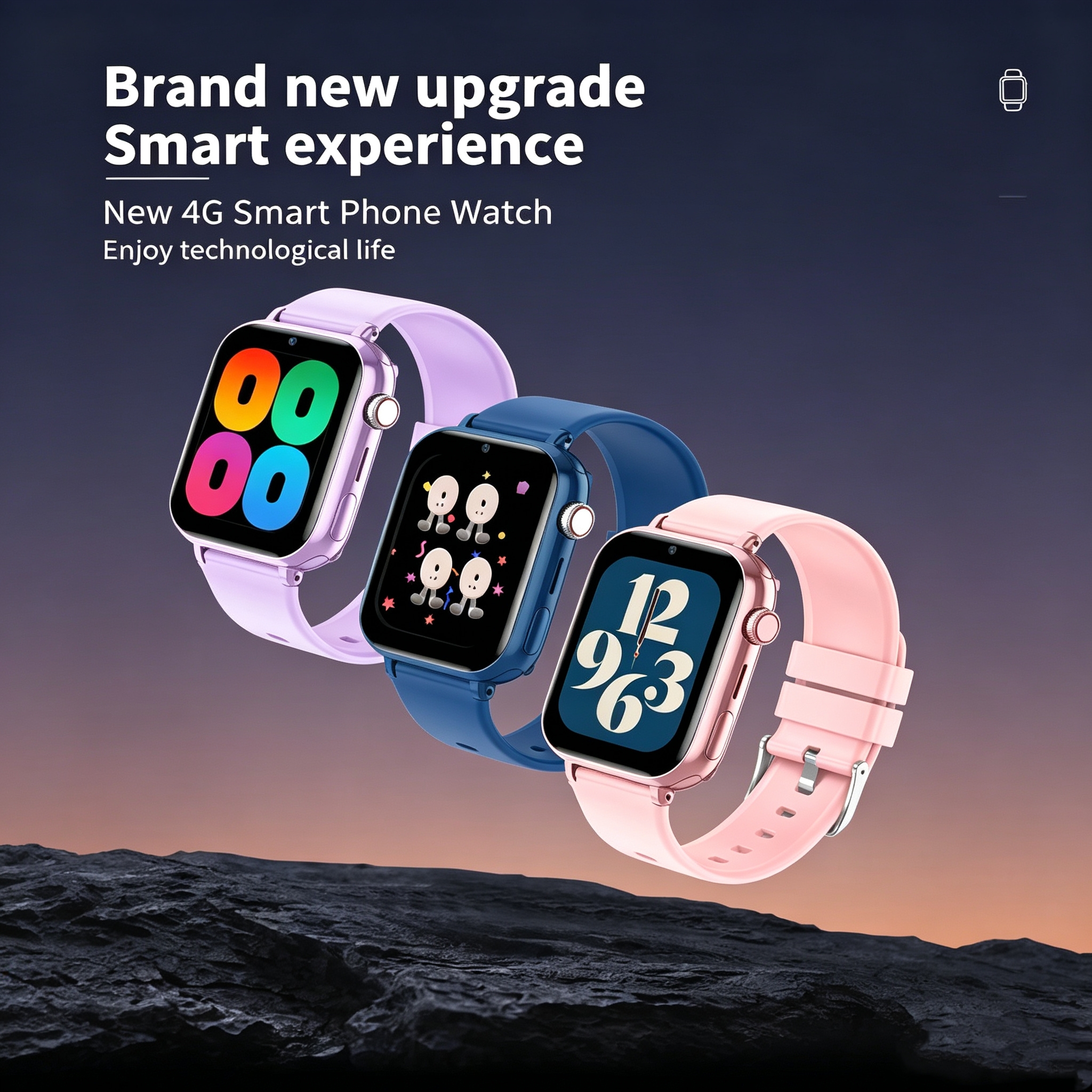 4G Kids GPS Tracking Smartwatc - مراجعة Smartwatch Watches For Kids Sale وسعره