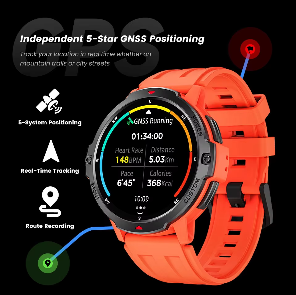 C31 GPS Smart Watch Fitness Tr - مراجعة Timex Watches Smartwatch وسعره