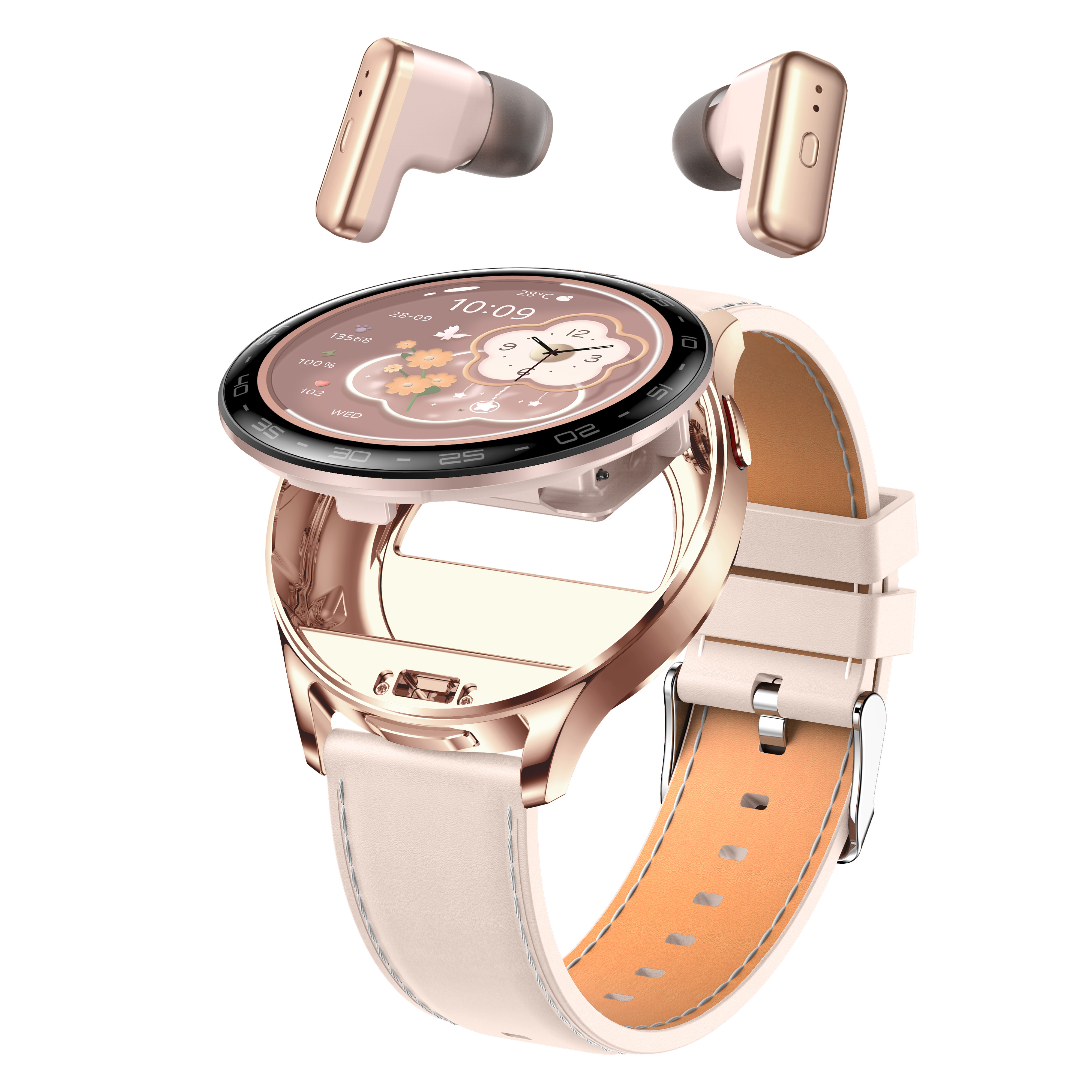2 in 1 Smart Watch with Wirele - مراجعة Smartwatch Noise Watches For Men وسعره