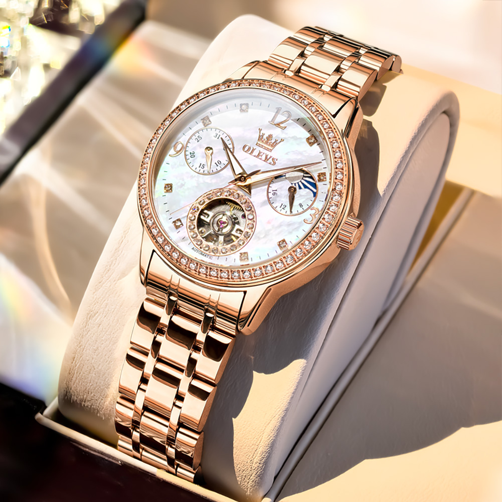 OLEVS Women's Watches Top Bran - مراجعة Anti-Magnetic Watch وسعره