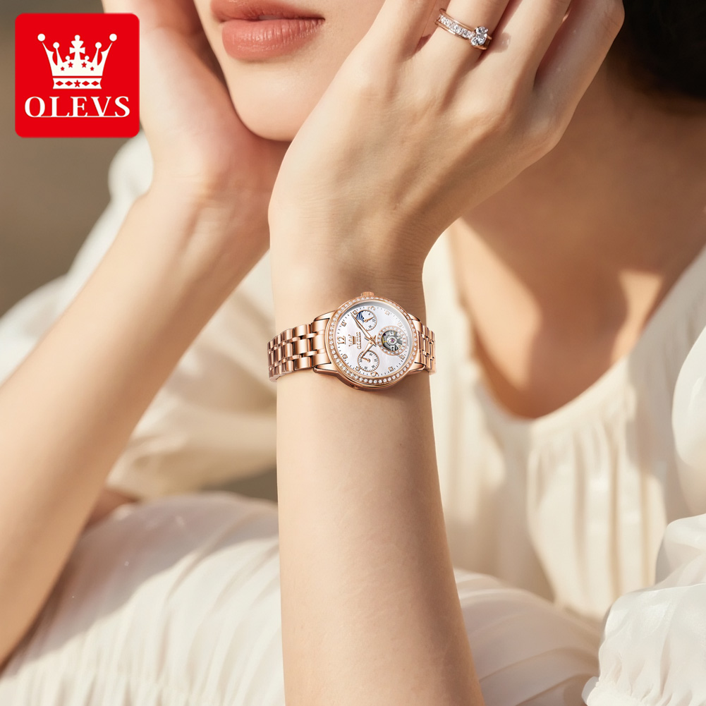 OLEVS Women's Watches Top Bran - مراجعة Anti-Magnetic Watch وسعره