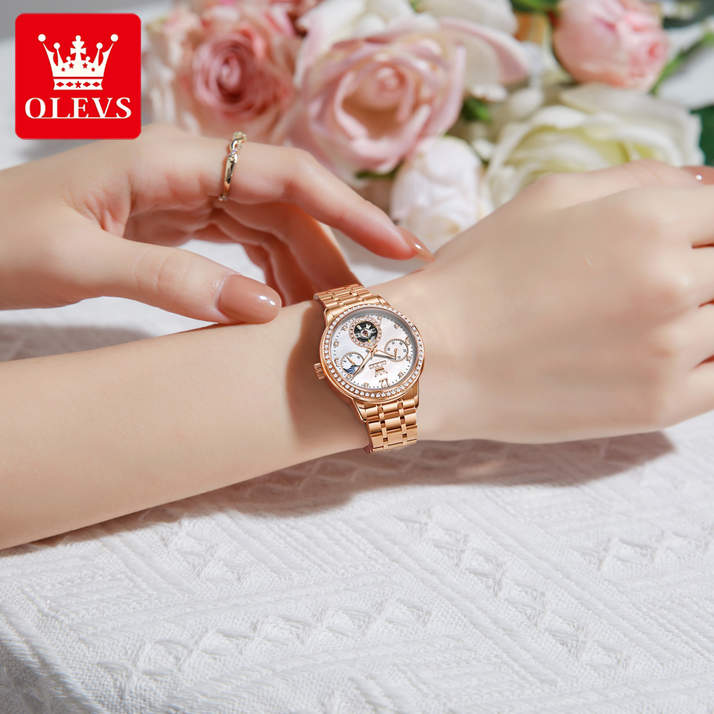 OLEVS Women's Watches Top Bran - مراجعة Anti-Magnetic Watch وسعره