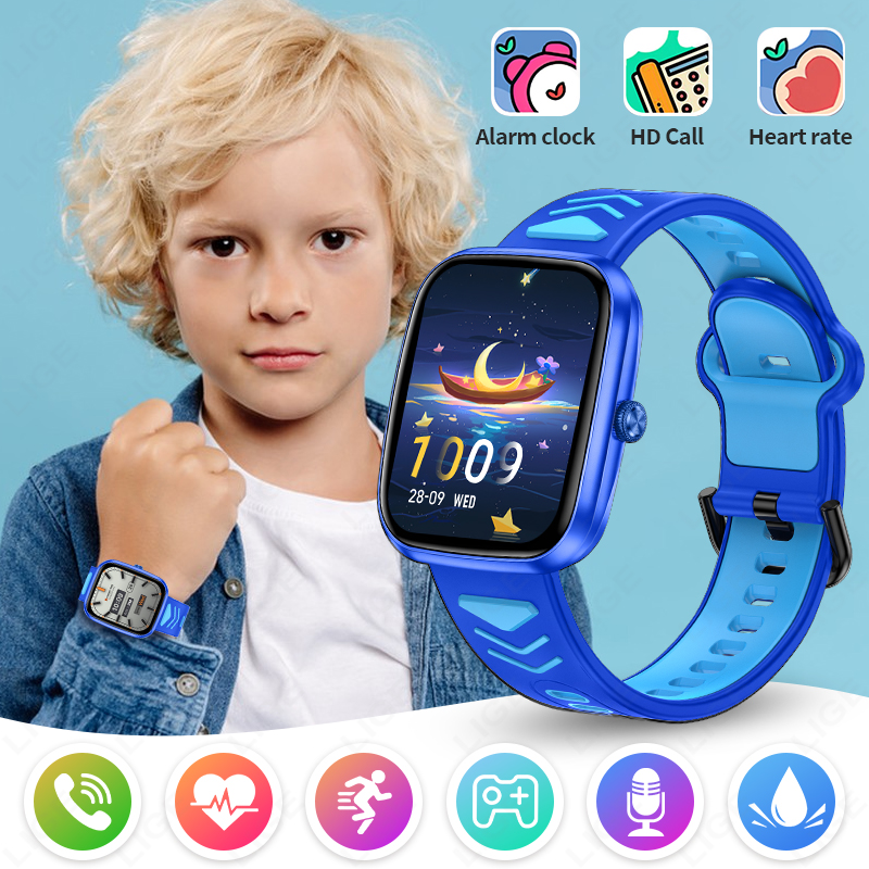 LIGE 2026 Kids Smart Watch Chi - مراجعة Smartwatch Watches For Kid Boy With Alarm وسعره