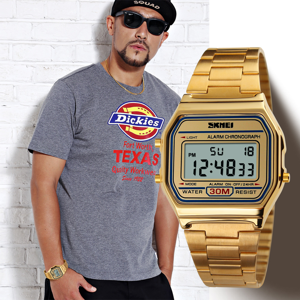 Skmei Unisex Digital Bracelet  - مراجعة Tide Watch Surf وسعره