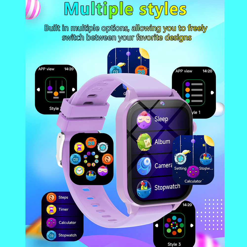 Smart Watch Kids Games Step Sl - مراجعة Smartwatch Watches For Kid Boy With Alarm وسعره