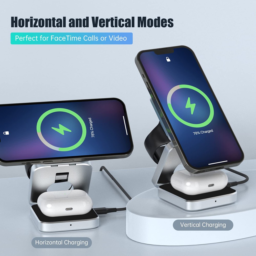 Foldable Magnetic Wireless Cha - مراجعة Smartwatch Apple Watch وسعره