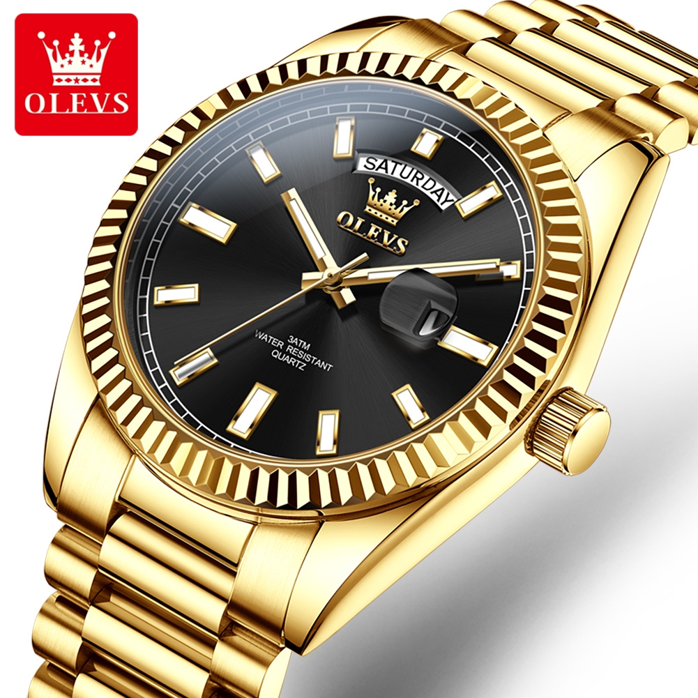 OLEVS Business Style Luxury Br - مراجعة Smartwatch Watches Brands For Men وسعره