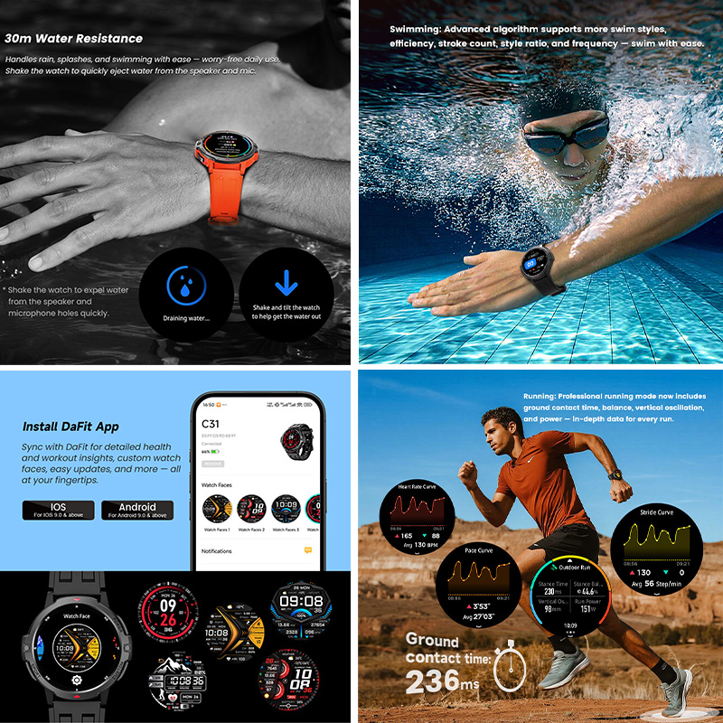 NEW Military GPS Smartwatch 3A - مراجعة Timex Watches Smartwatch وسعره