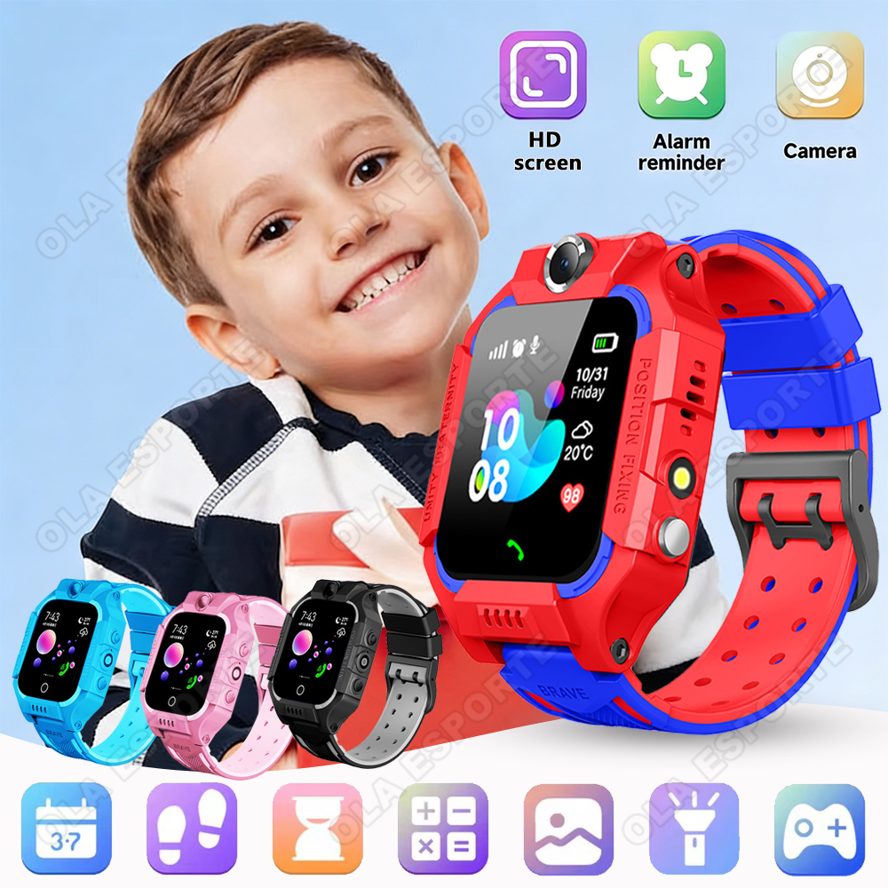 2026 New Children Smartwatch w - مراجعة Smartwatch Watches For Kid Boy With Alarm وسعره