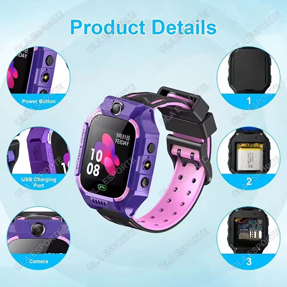 2026 New Children Smartwatch w - مراجعة Smartwatch Watches For Kid Boy With Alarm وسعره