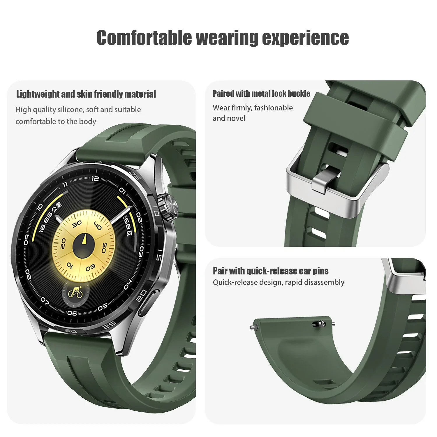Sports Rubber Watch Strap 22mm - مراجعة Titan Watches Smartwatch وسعره
