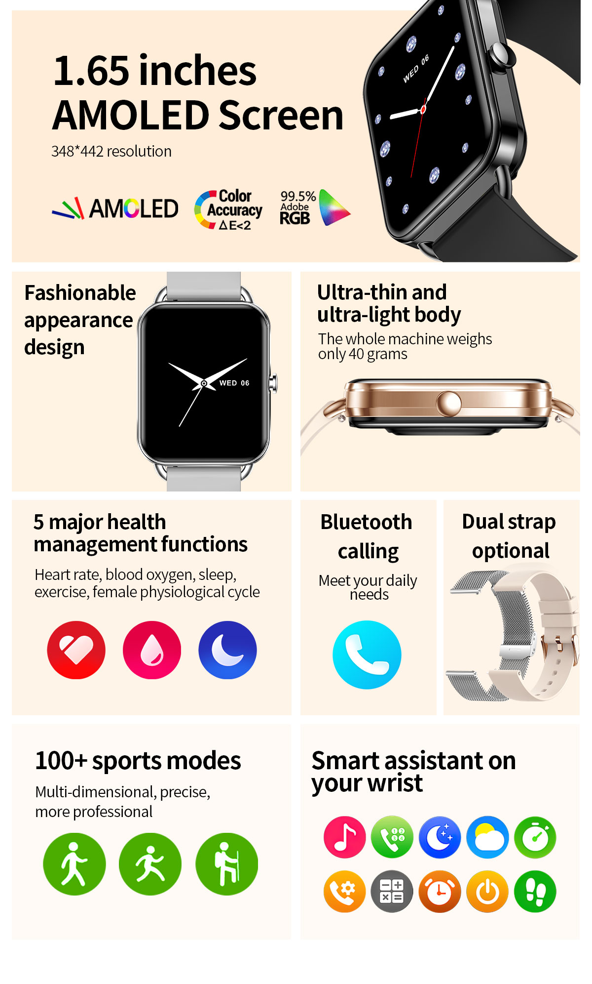 2024 Smart Watch Android Phone - مراجعة Smartwatch New Watches For Women وسعره