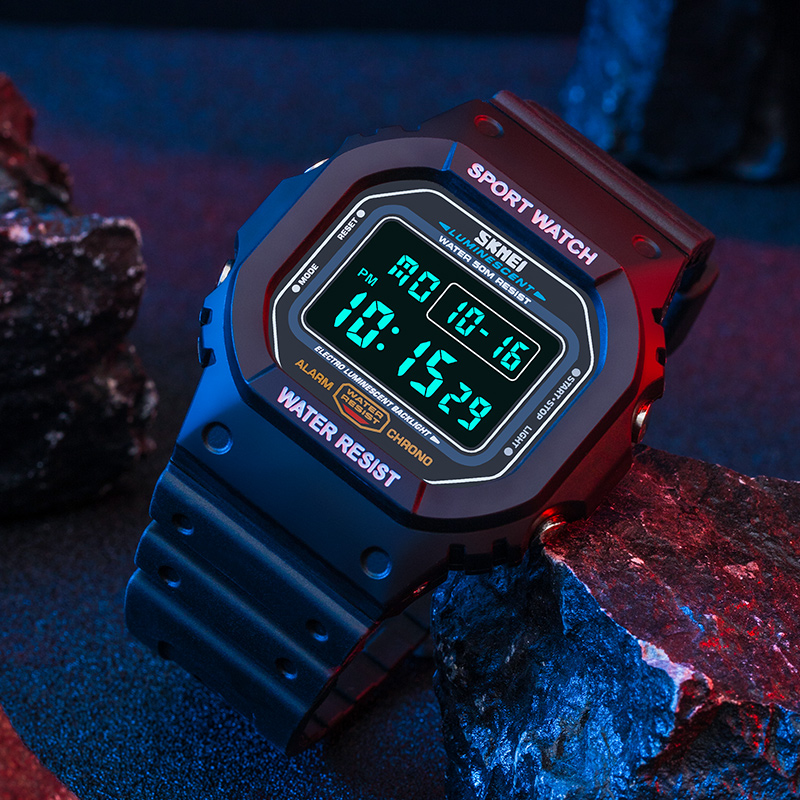 SKMEI Alarm Clock Digital Spor - مراجعة Tide Watch Surf وسعره