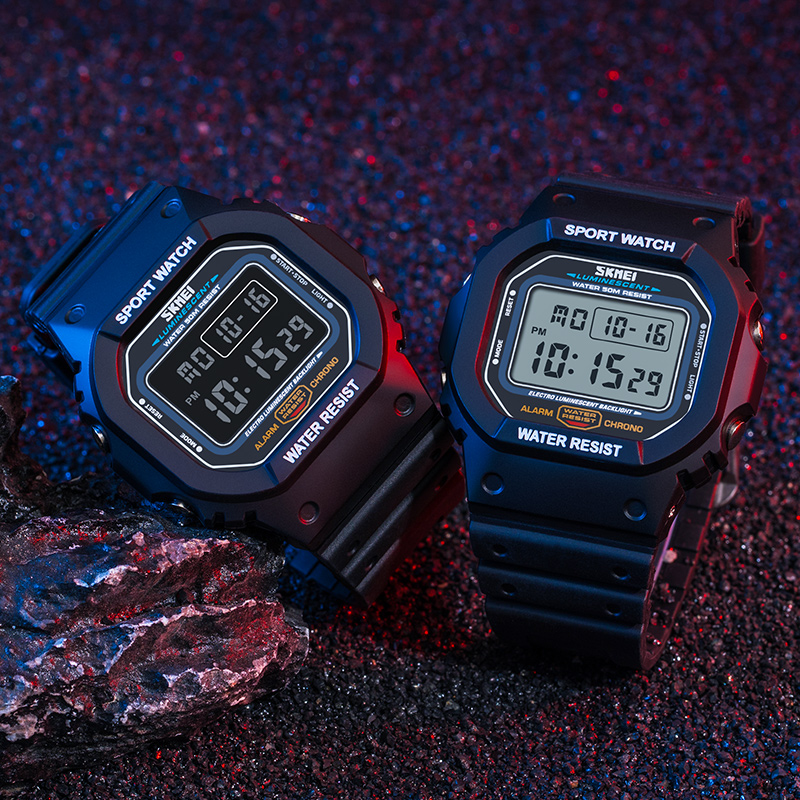 SKMEI Alarm Clock Digital Spor - مراجعة Tide Watch Surf وسعره
