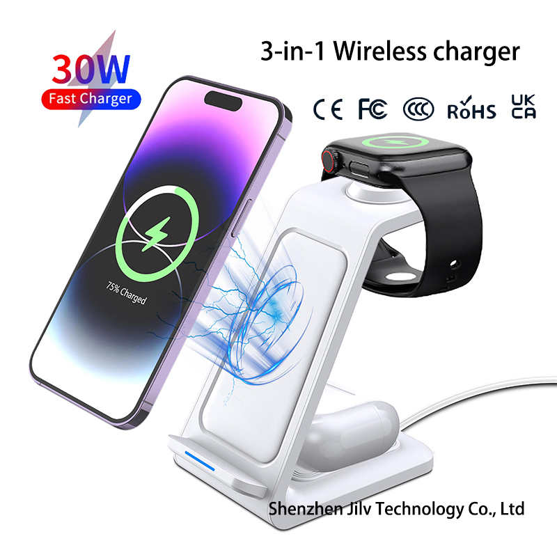 15W 3 in 1 Wireless Charger St - مراجعة Smartwatch Apple Watch وسعره